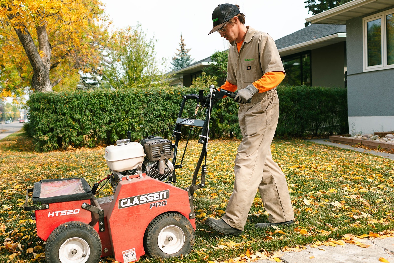Professional reseeding service