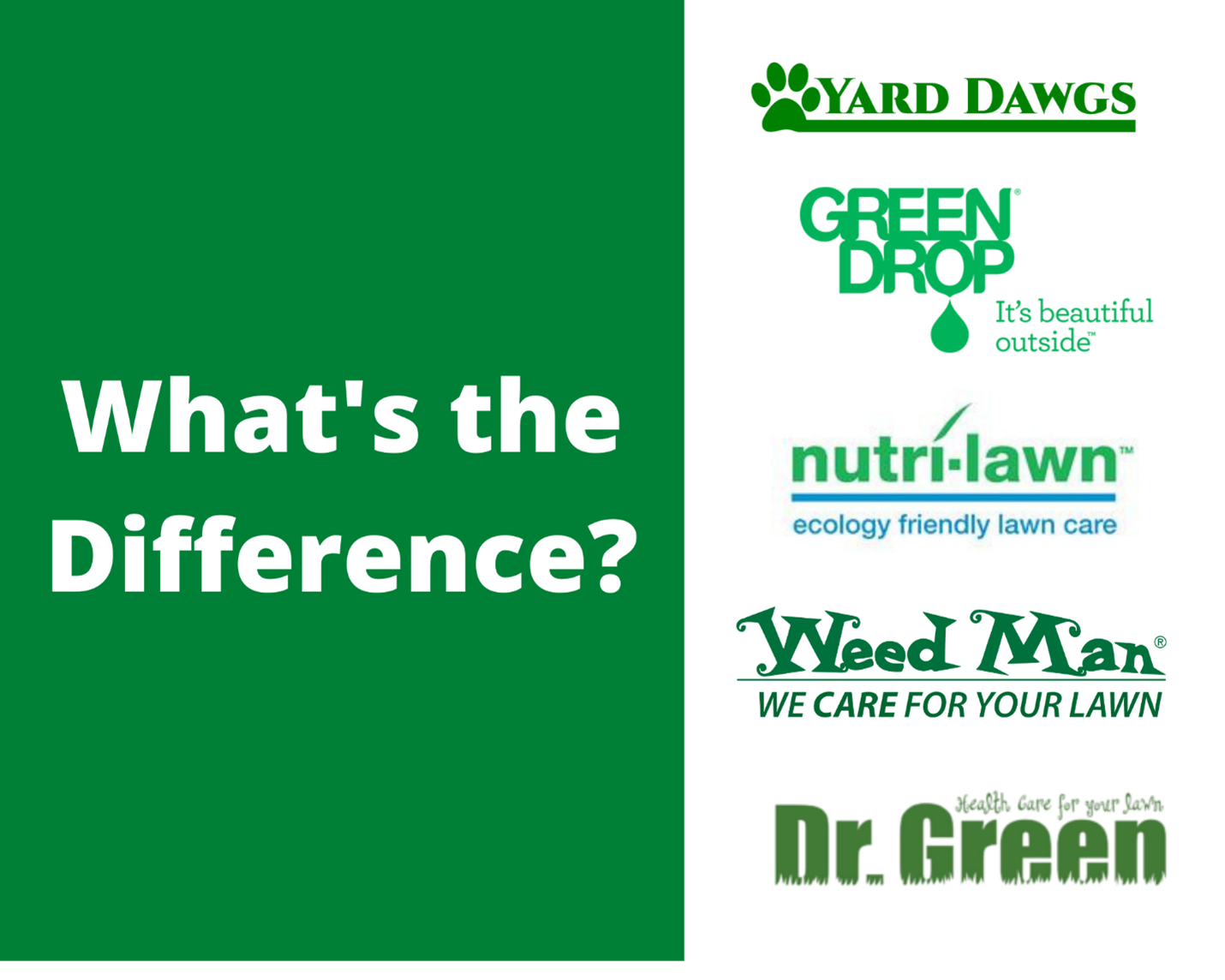 How Do The Big 5 Lawn Care Companies Compare in Calgary?